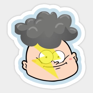 thunder boy Sticker